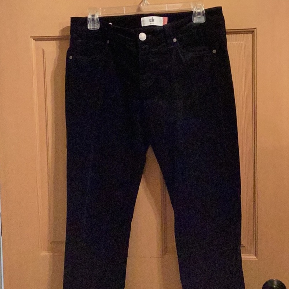 CAbi #8003 Skinny Black Cords 6